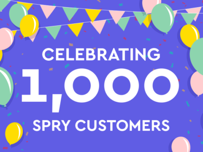 Celebrating 1000 Spry Customers - lifetime loans and property equity loan