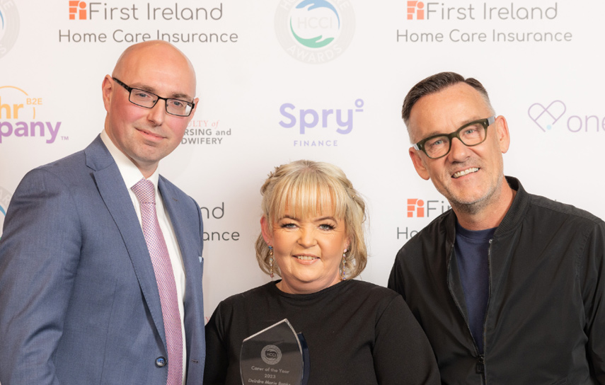 Spry Finance sponsor of the Carer of the Year Award
