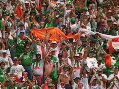 Irish fans at the world cup in the US in 1994