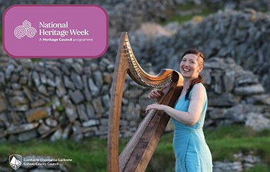 Úna Ní Fhlannagáin Harpist - National Heritage Week 